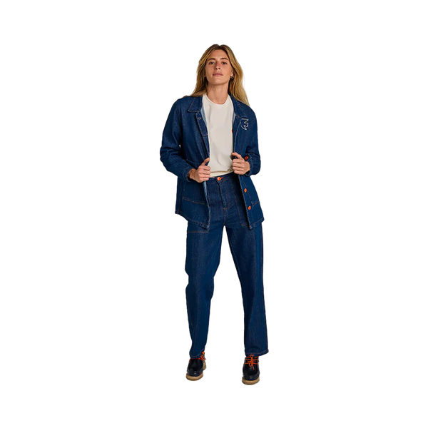 Graine - Women's trousers - Blue Paraboot