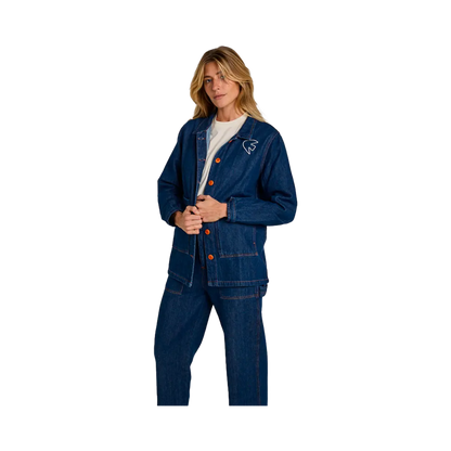 Graine - Women's jacket - Blue Paraboot Surfshop - Shapers Club House