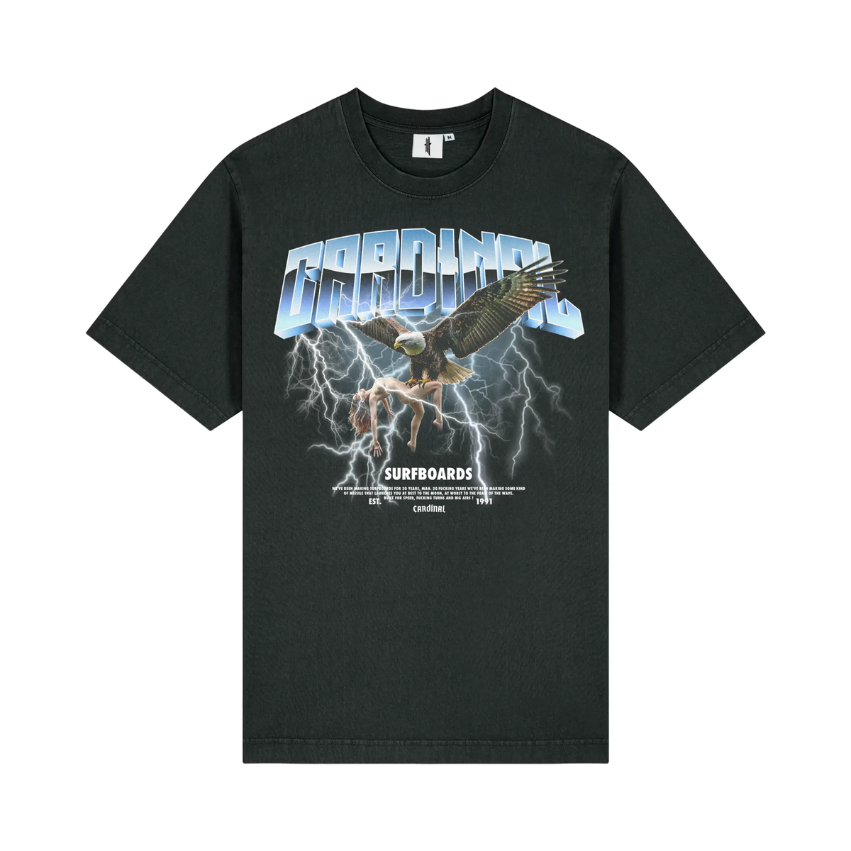 Cardinal - T-shirt - Black Eagle Surfshop - Shapers Club House