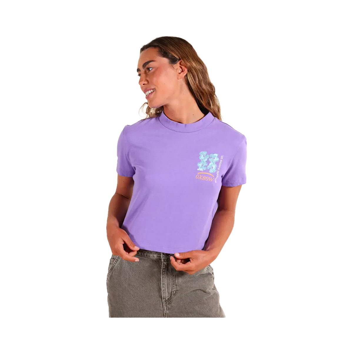 Oxbow - T-shirts - Pixelate purple by Lafuma Group