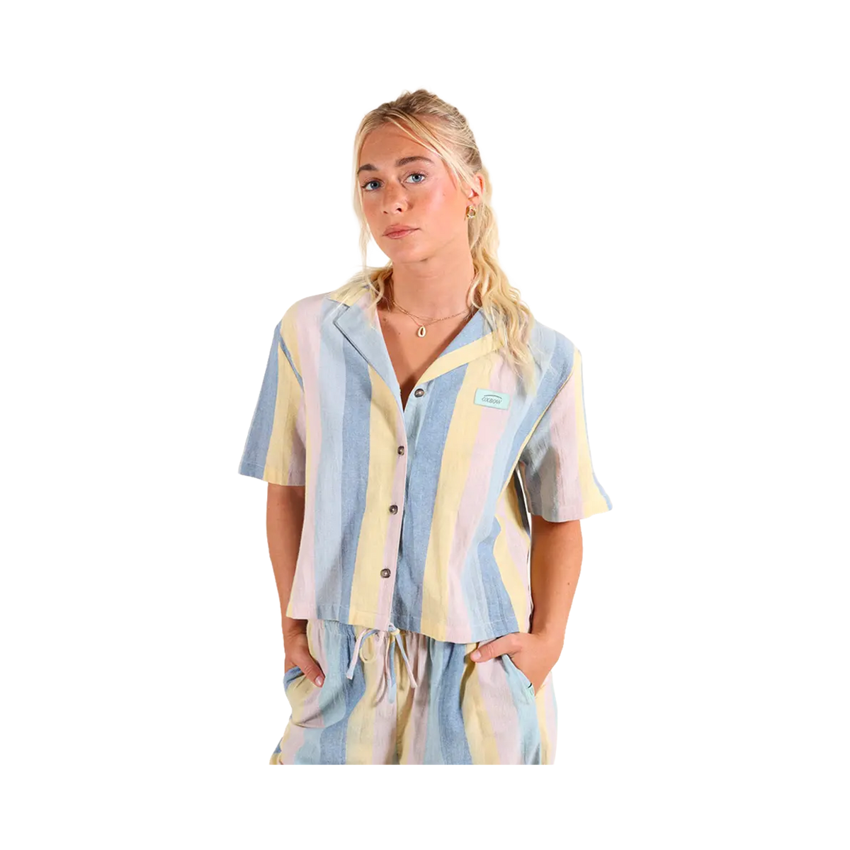 Oxbow - Shirts - Blue Ally from the Lafuma Group