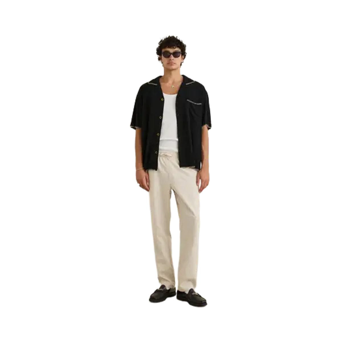 Rhythm - Pants - Linen Jam white Hoff