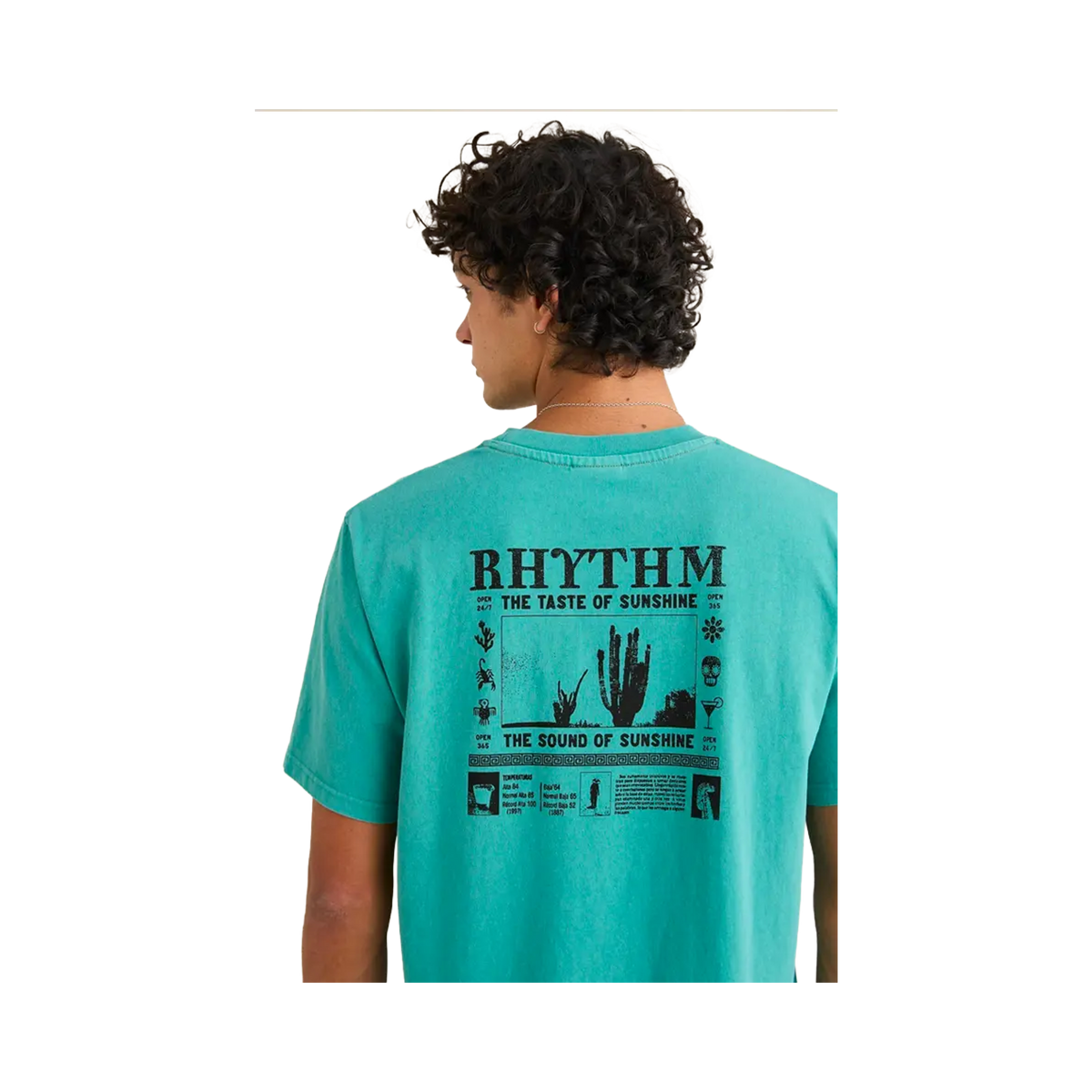 Rhythm - T-shirts - Cactus Vintage green Hoff
