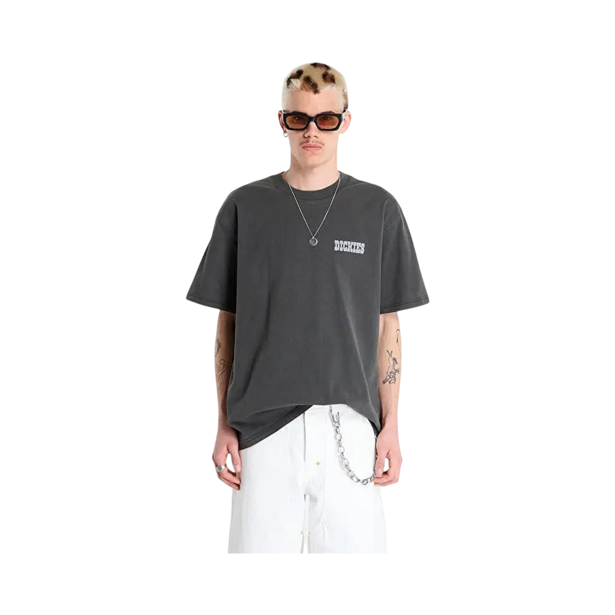 Dickies - T-shirts - Buchtell ss tee - Rose - photo 2