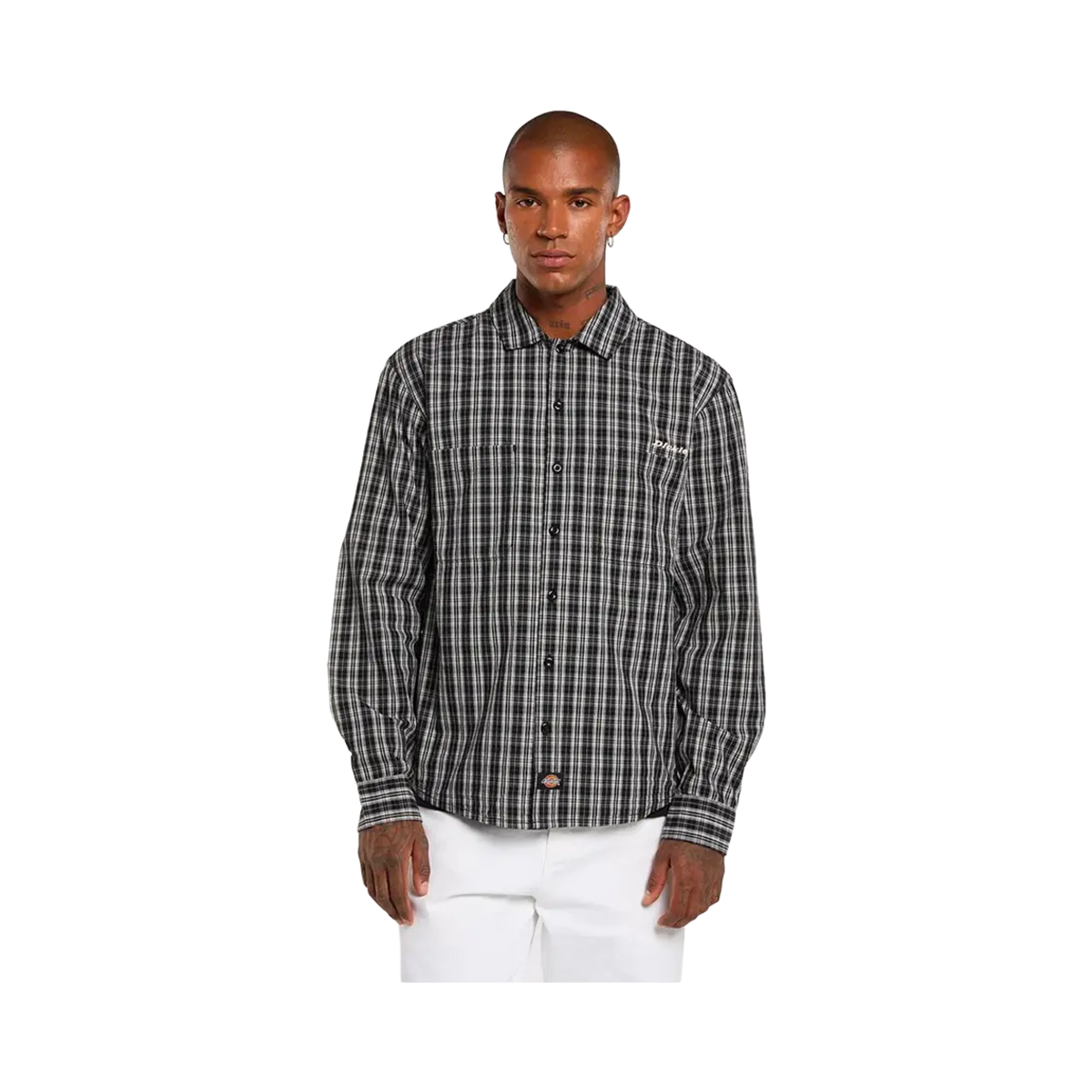 Dickies - Shirts - Wellsville shirt ls - Black Dickies