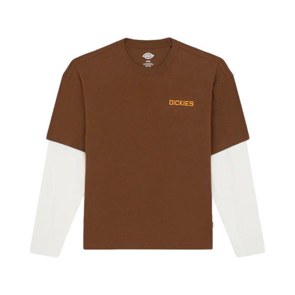 Dickies - T-shirts - Payson 2fer tee - Marron