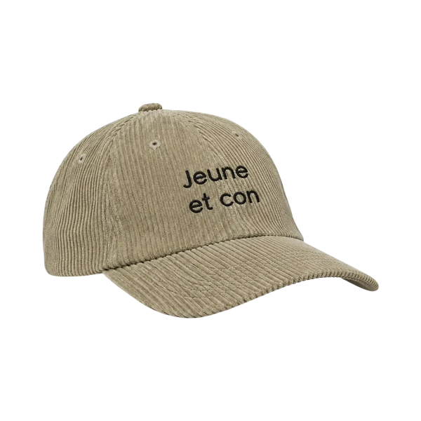JAM - Casquettes - Jeune et con - Beige