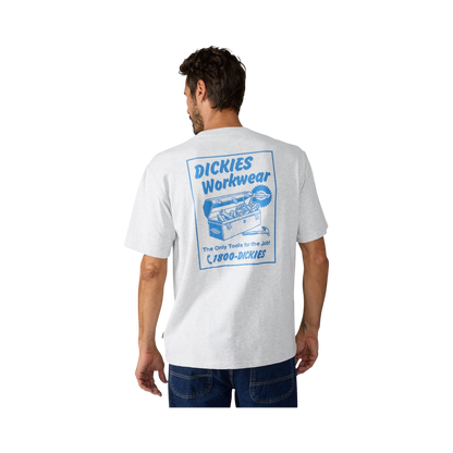 Dickies - Men - T-shirts - Dry Ridge SS Tee - Grey - photo 1