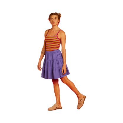 Graine - Women's Skirts - Violet Midi Graine