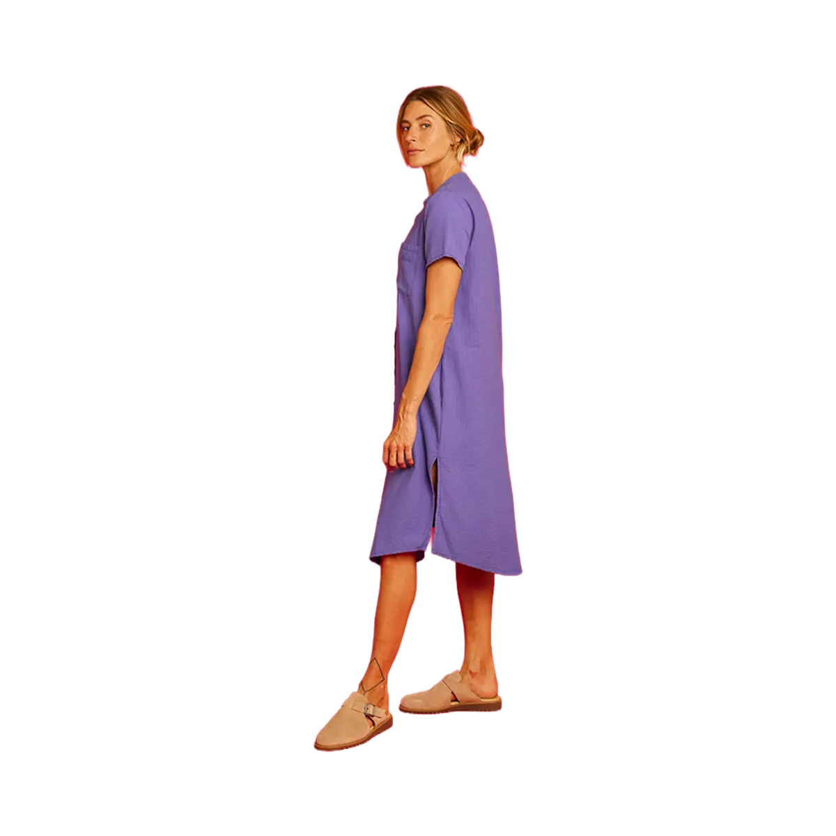 Graine - Women's Robes - Purple Sel Graine