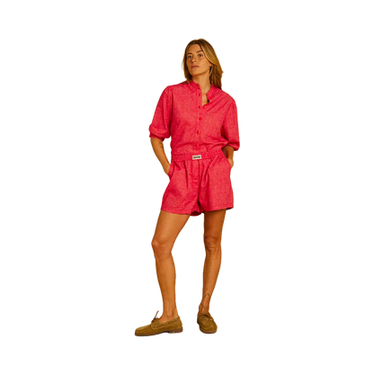 Graine - Women's Shorts - Warm Red Graine