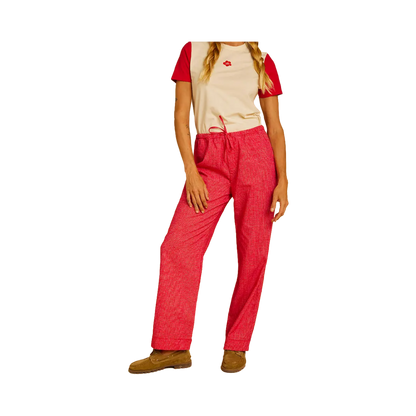 Graine - Women's trousers - Aurore Rouge Graine