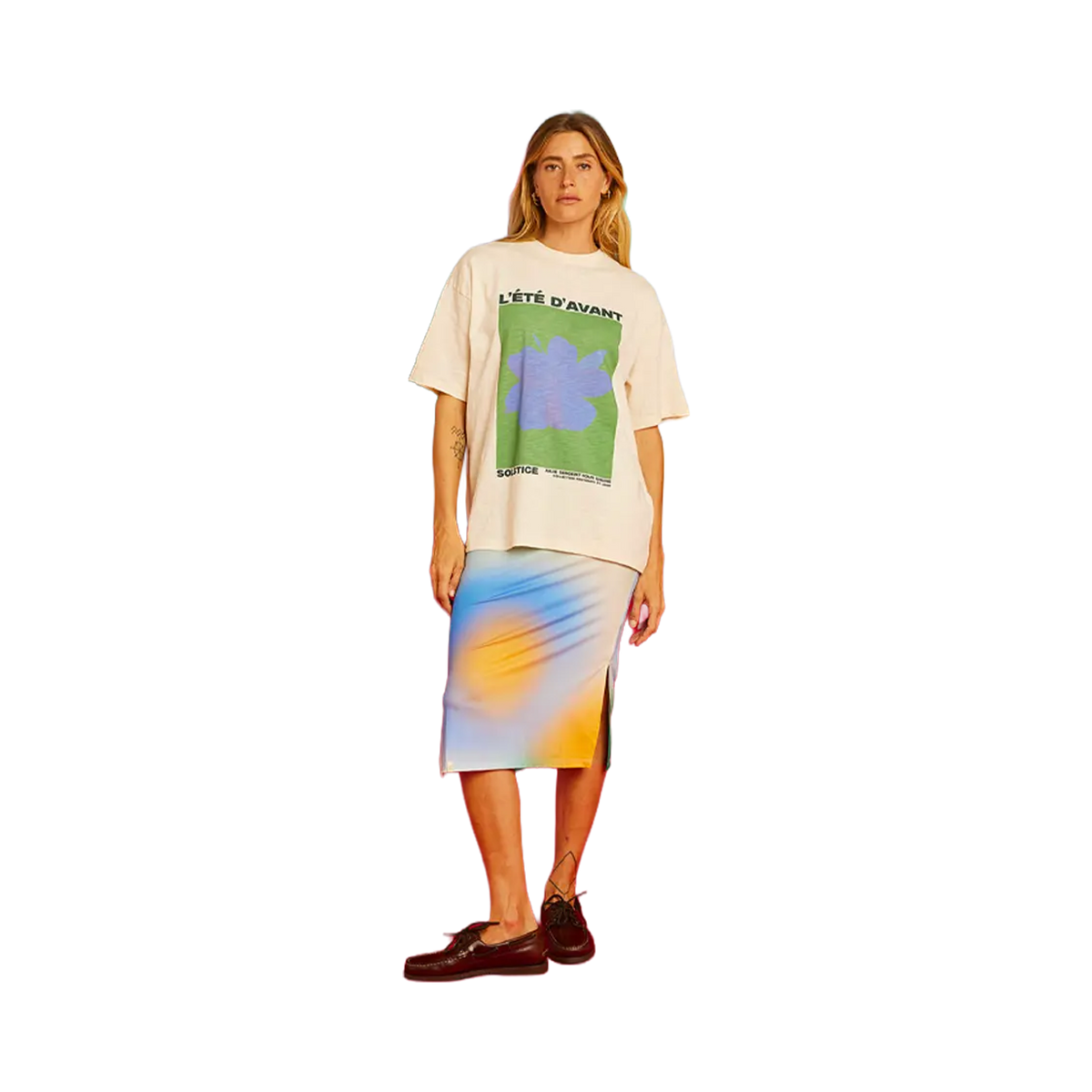 Graine - Women's T-shirts - Solstice Beige Graine