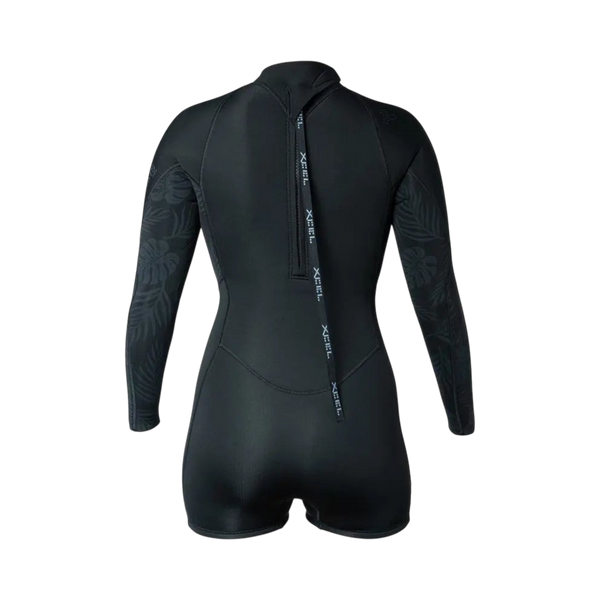 XCEL - Combinations - Women - Axis L/S Back Zip Boy Cut Springsuit