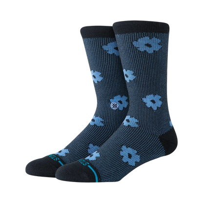 Stance - Socks - Digital Daisy Crew Black - photo 1