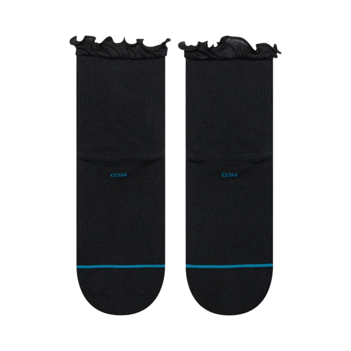 Stance - Socks - Ruffle Icon Quarter Black - photo 1