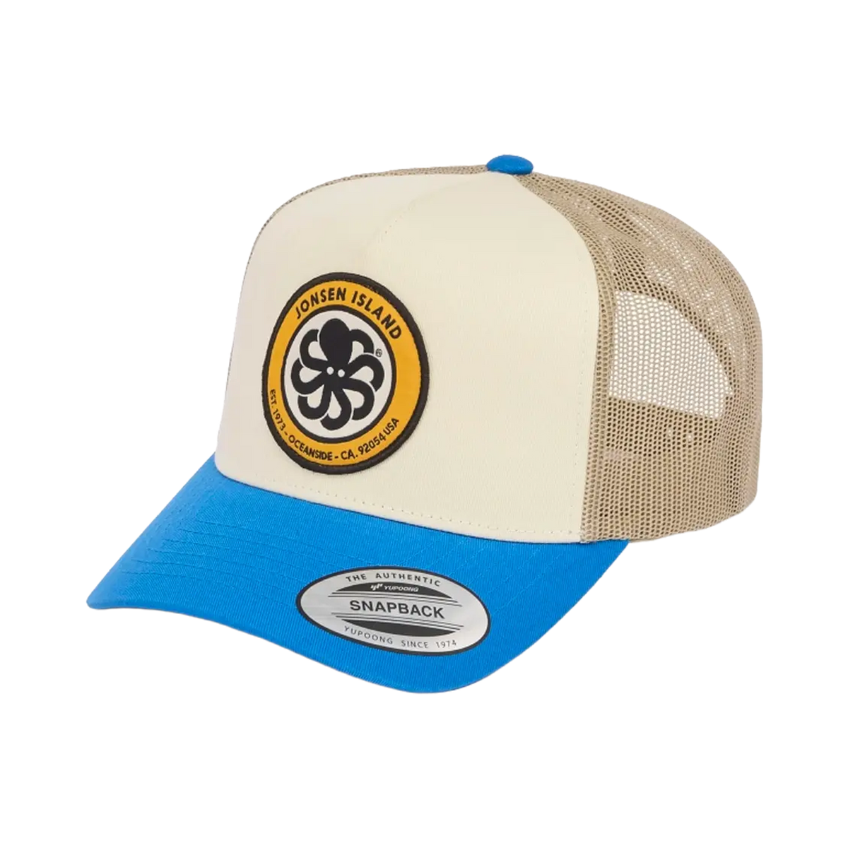 Island Jonsen - Hats - Trucker authentic California blue Jonsen island