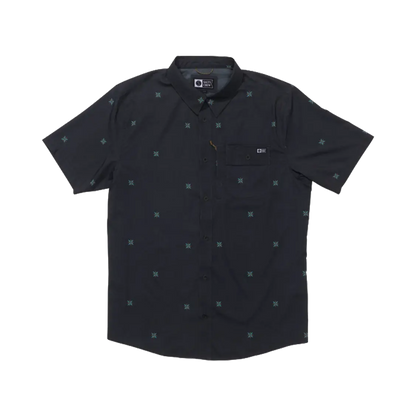 Salty crew - Shirts - Flagship button up phantom noir Globe Europe SAS