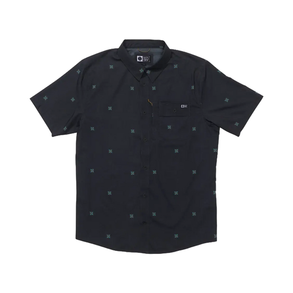 Salty crew - Shirts - Flagship button up phantom noir