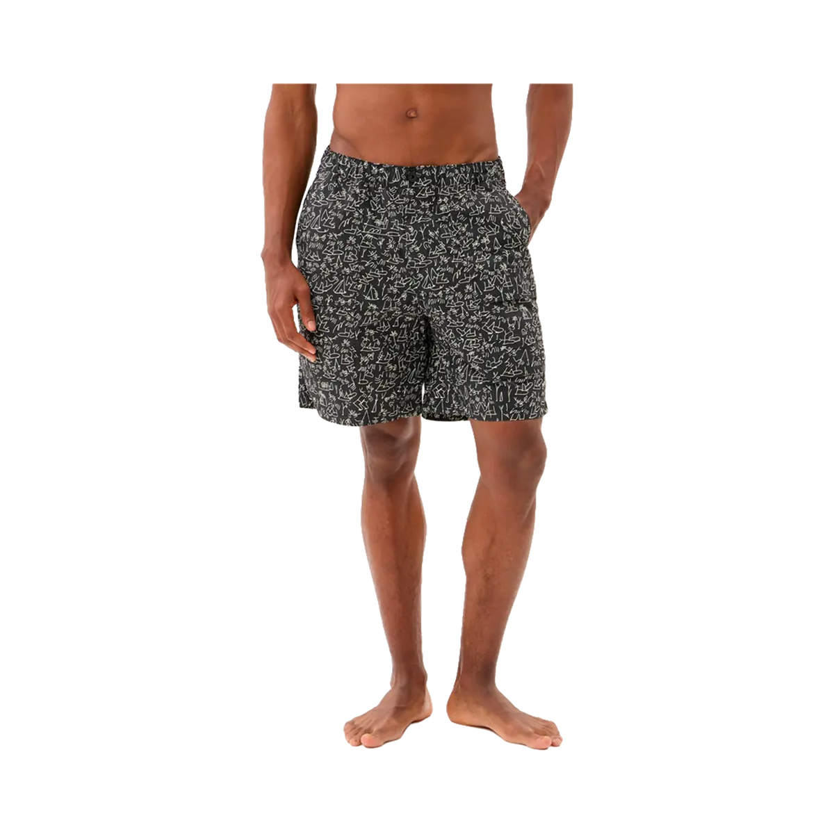 Salty crew - Shorts - Raid packable black Globe Europe SAS
