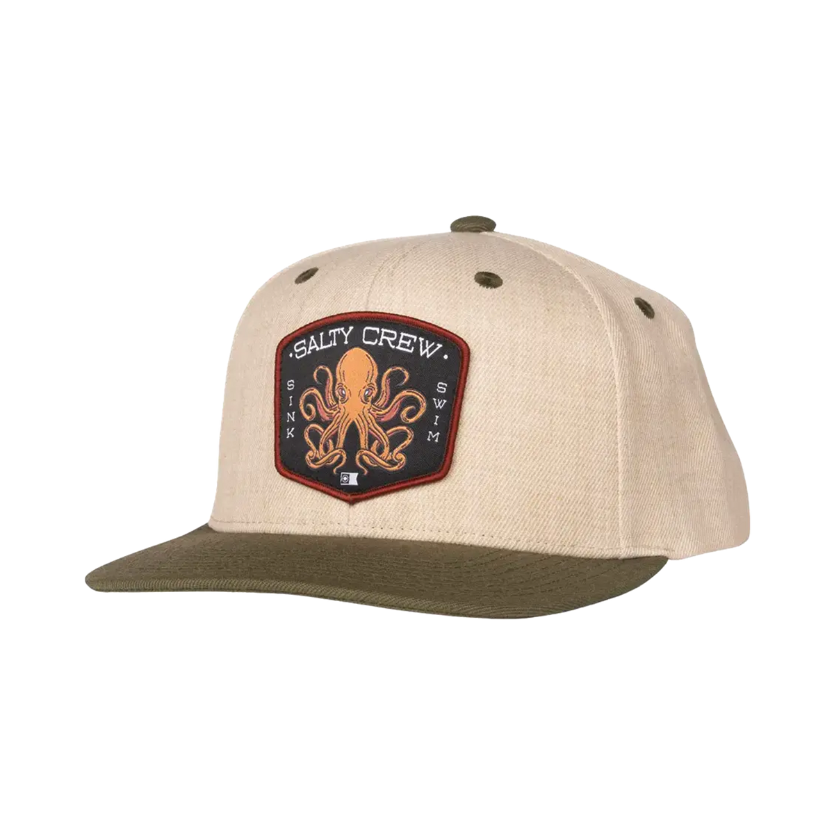 Salty crew - Caps - Tako club snapback beige Globe Europe SAS