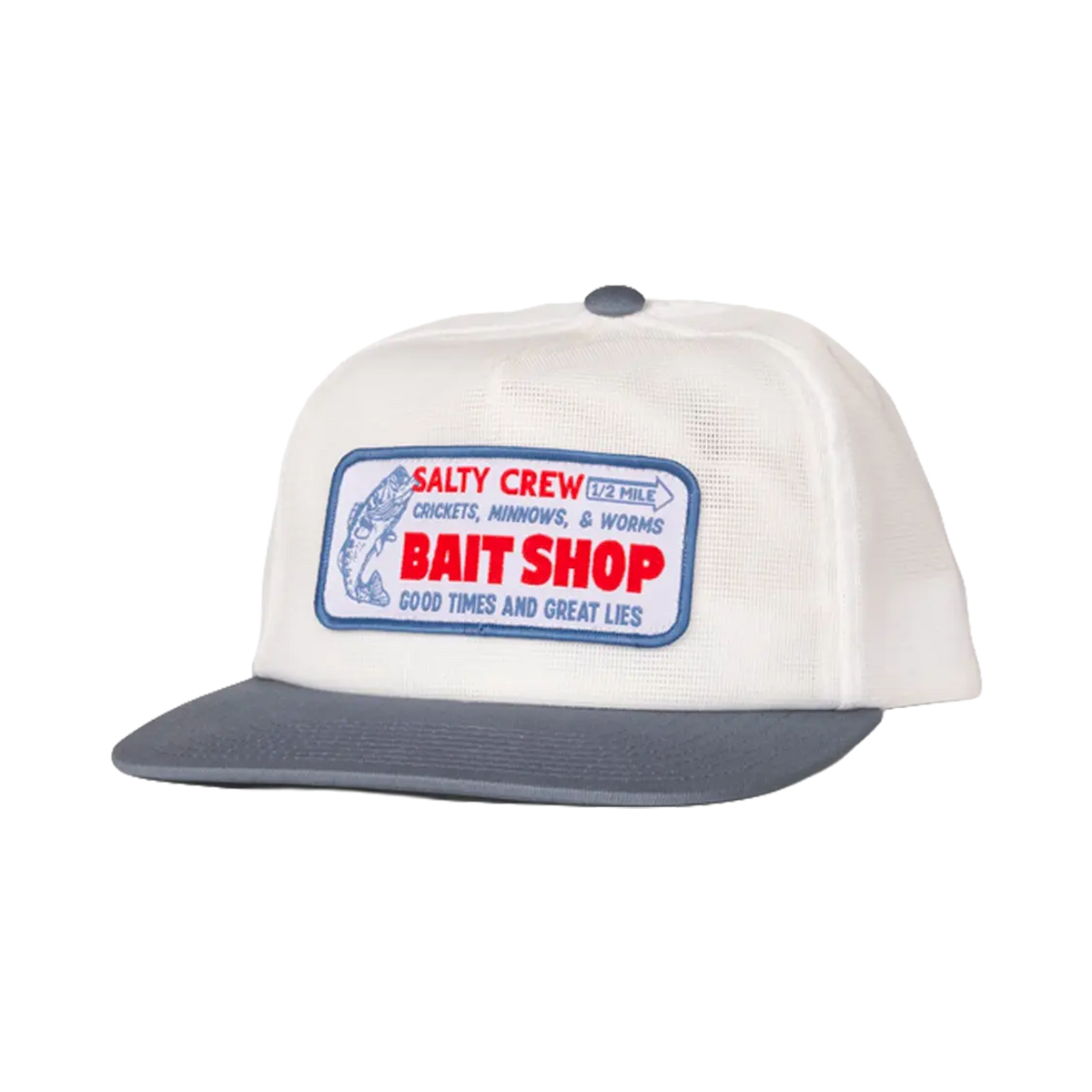 Salty crew - Caps - Bait shop white trucker Globe Europe SAS