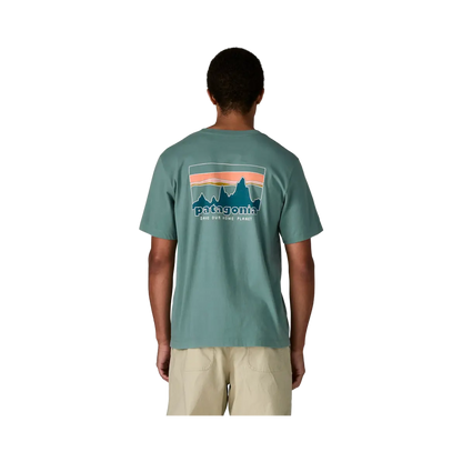 Patagonia - T-shirts - '73 Skyline T-Shirt - Blue Sage Patagonia Purpose Trust