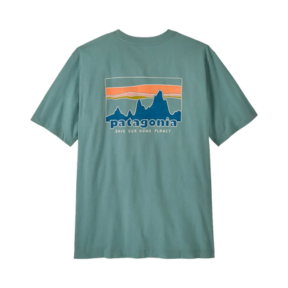 Patagonia - T-shirts - '73 Skyline T-Shirt - Blue Sage Patagonia Purpose Trust