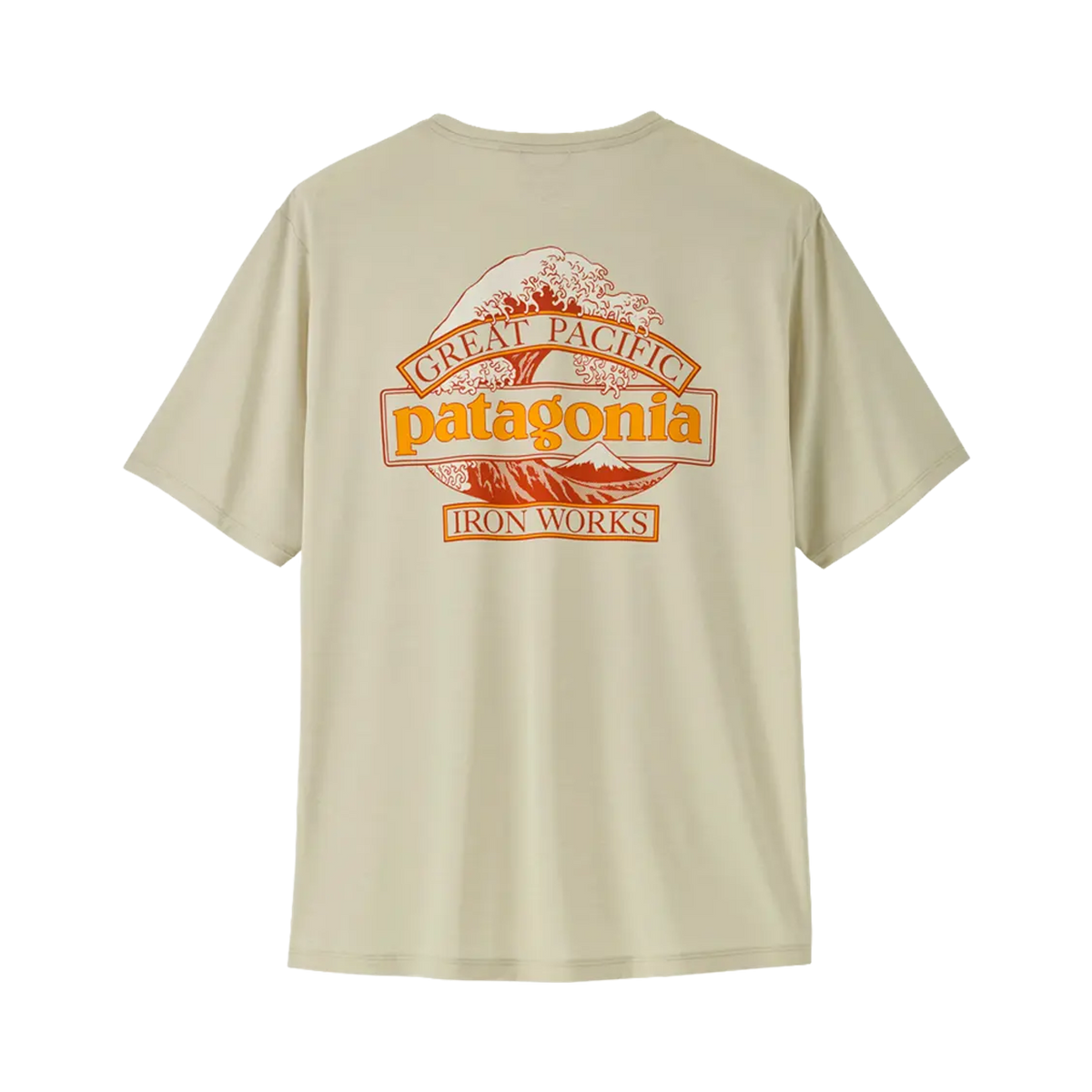 Patagonia - T-shirts - Cap Cool Daily Shirt - Great Waves - Dyno White Patagonia Purpose Trust