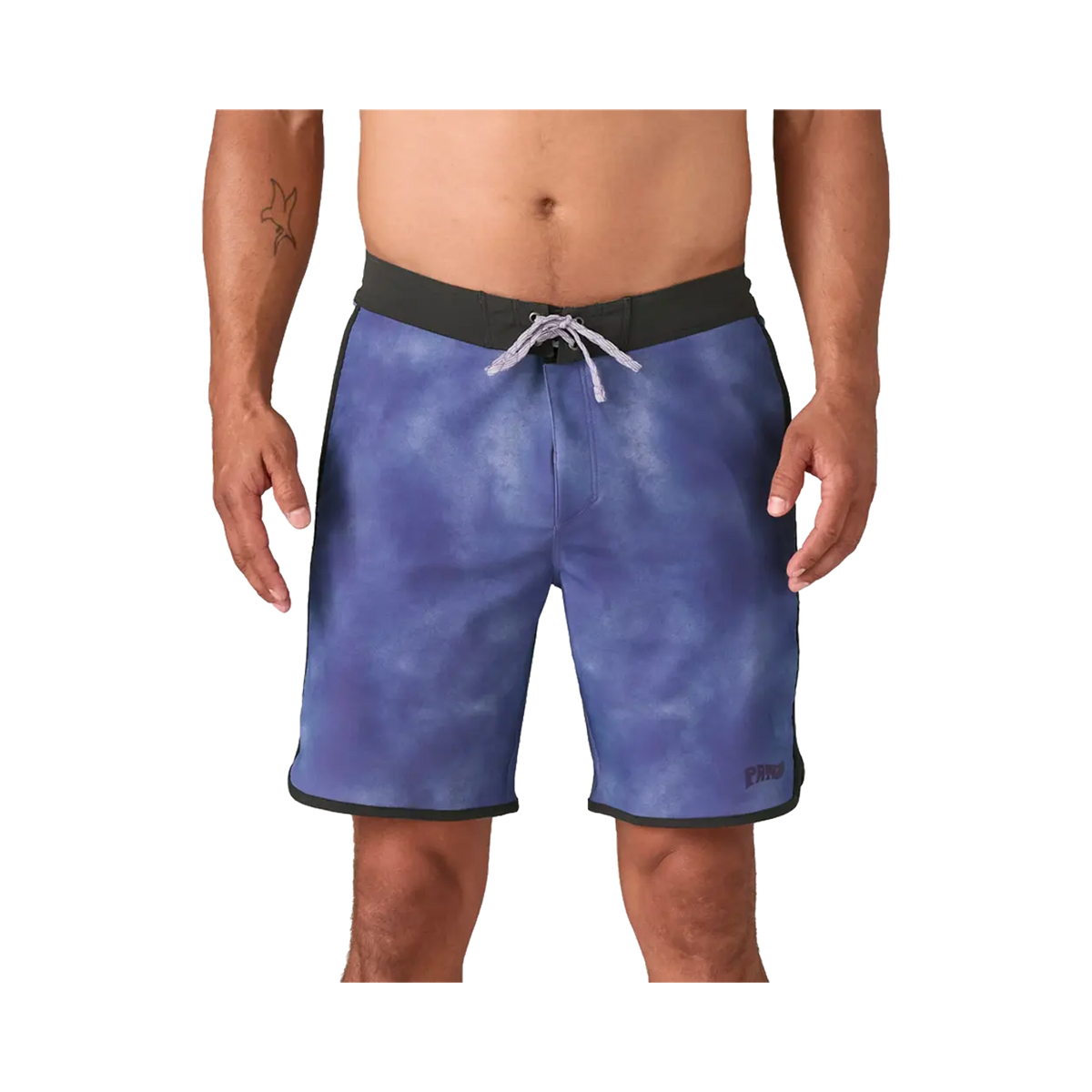 Patagonia - Boardshorts - Hydropeak Side Shore Boardshorts - 18 in. - Sea Spray: Concrete Purple Patagonia Purpose Trust