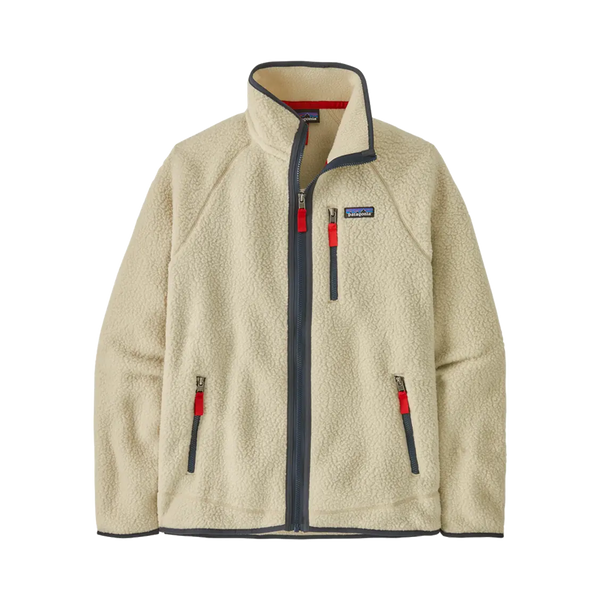 Patagonia - Vestes & surchemises - Retro Pile Jkt - Pelican w/Smolder Blue