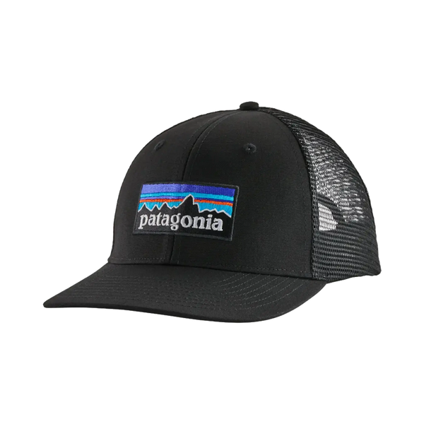 Patagonia - Casquettes - P-6 Logo Trucker Hat - Black