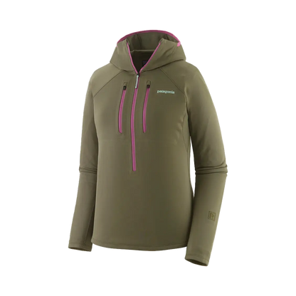 Patagonia - Pulls & mailles - R1 Ultralight Hoody - Faded Magenta Patagonia Purpose Trust