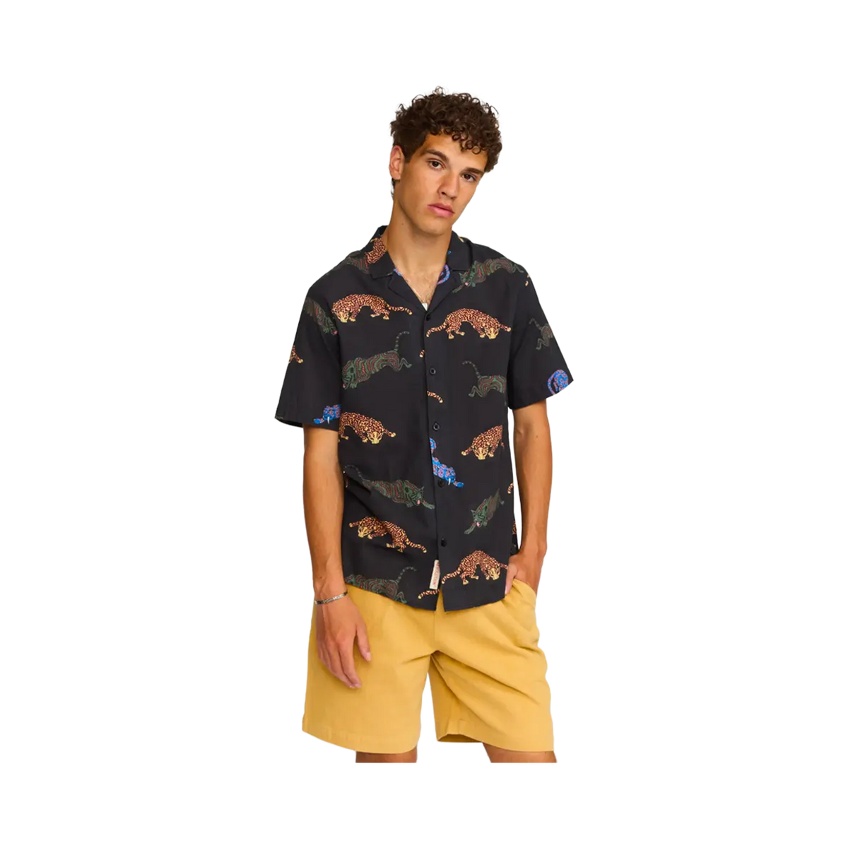 Revolution - Shirts - Cuban leopard black Selfhood®