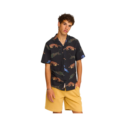 Revolution - Shirts - Cuban leopard black Selfhood®