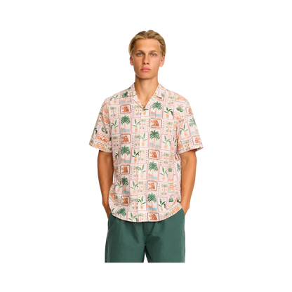 Revolution - Shirts - Cuban palmier blanc Selfhood®