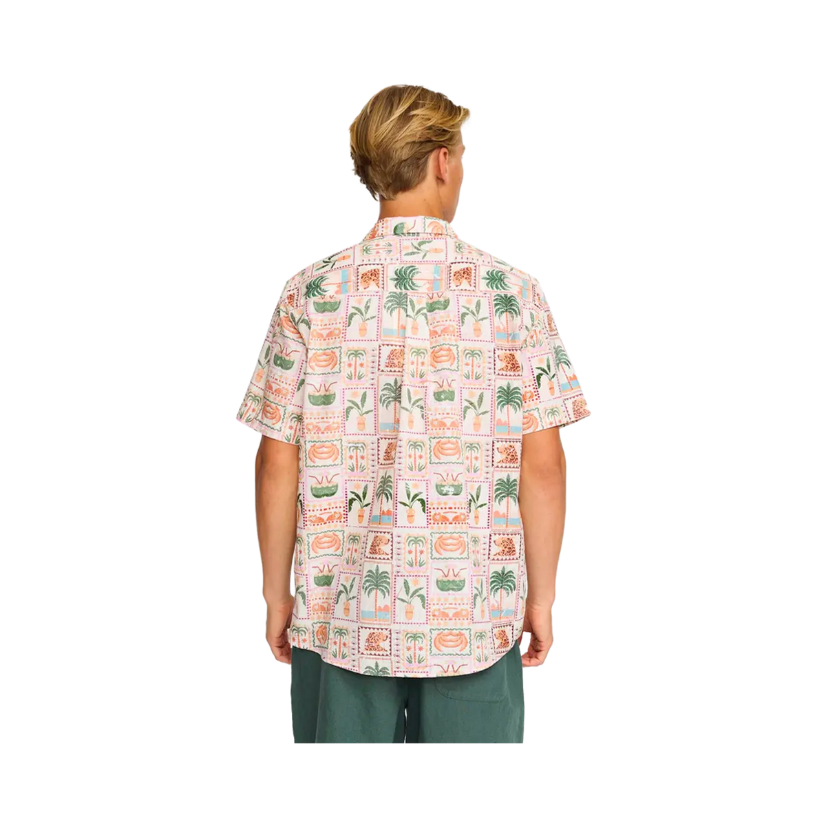 Revolution - Shirts - Cuban palmier blanc Selfhood®