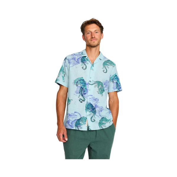 Revolution - Shirts - Cuban blue leopard