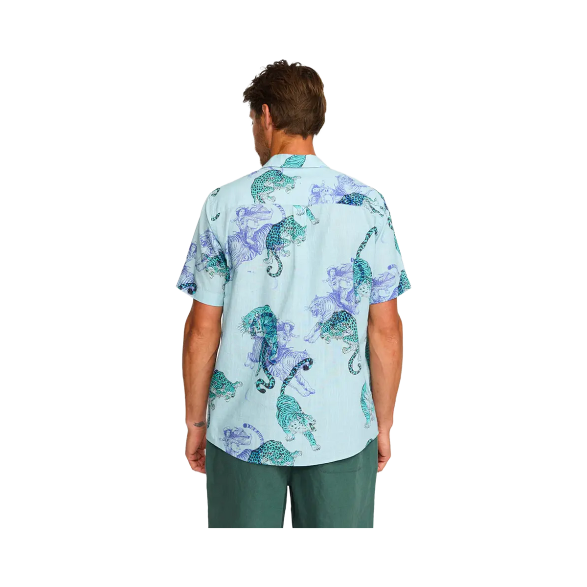 Revolution - Shirts - Cuban leopard blue Selfhood®