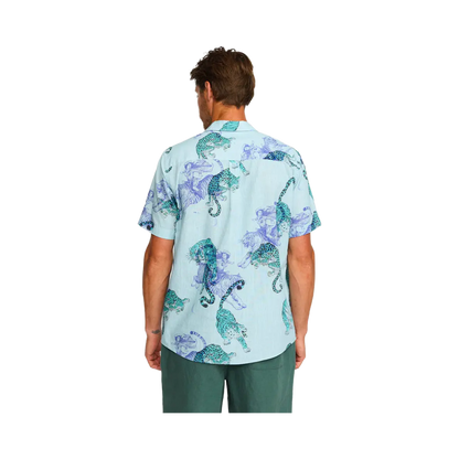 Revolution - Shirts - Cuban leopard blue Selfhood®