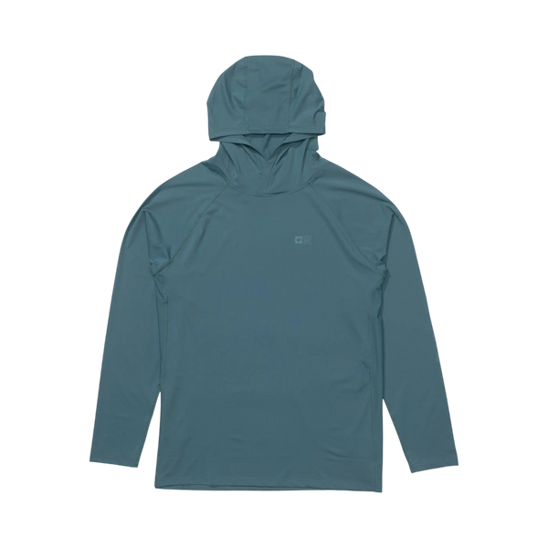 Salty crew - Long-sleeved T-shirts - Apex perforated sunshirt blue