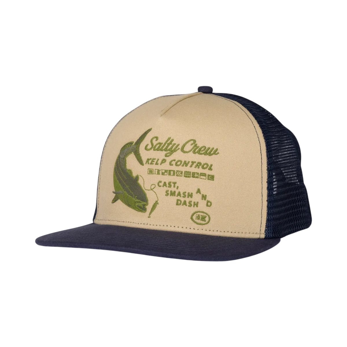 Salty crew - Snapbacks - Blue native trucker - photo 1