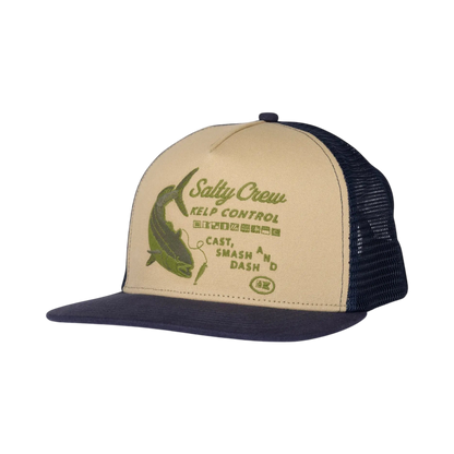 Salty crew - Snapbacks - Blue native trucker - photo 1