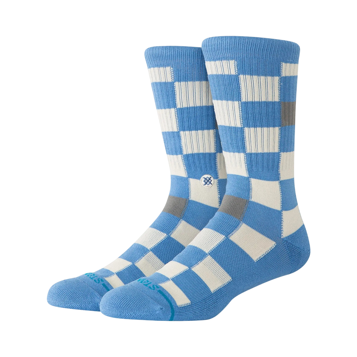 Stance - Socks - Chef Check Crew blue - photo 1