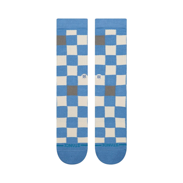 Stance - Chaussettes - Chef Check Crew bleu