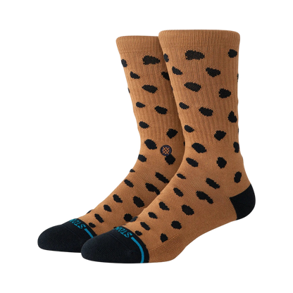 Stance - Socks - Leopard Crew brown - photo 1