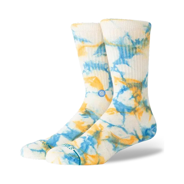 Stance - Socks - Spotty Dye Crew orange