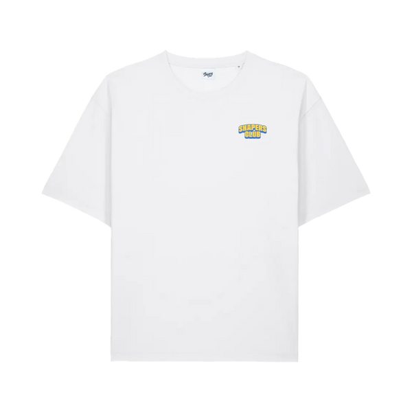 Shapers Club - Oversize T-Shirt - Address - White