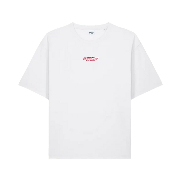 Shapers Club - Oversize T-Shirt - Awesome surfboards - White