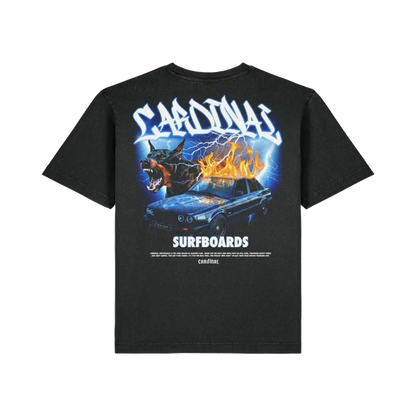 Cardinal - Oversize T-Shirt - BM & Doggo - Black - Back